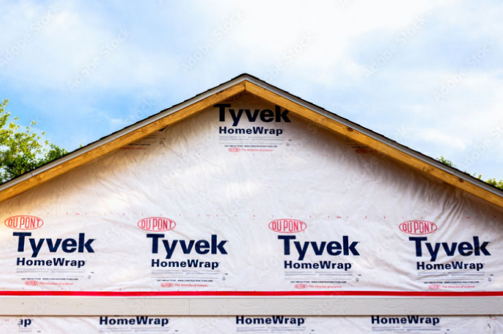 Weatherproof Construction Plans on Tyvek